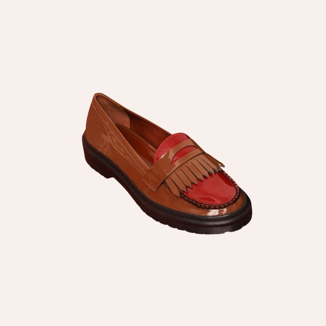 Loafer Toya Pinhão Rubi