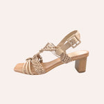 Carregar imagem no visualizador da galeria, Sandália Macramê Areia