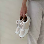Carregar imagem no visualizador da galeria, Tênis Siena Off-White e Branco