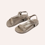 Carregar imagem no visualizador da galeria, Sandália Marina Bege Perolado