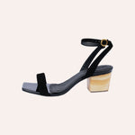 Carregar imagem no visualizador da galeria, Sandália Leticia Preta