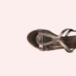 Load image into Gallery viewer, Sandália Gota Prata Velha