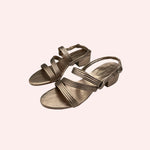 Load image into Gallery viewer, Sandália Liz Prata Velha