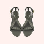 Carregar imagem no visualizador da galeria, Sandália Gaya Cinza