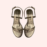 Carregar imagem no visualizador da galeria, Sandália Amanda Prata Velha