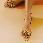 Carregar imagem no visualizador da galeria, Sandália Laura Creme