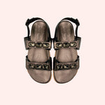 Carregar imagem no visualizador da galeria, Sandália Martina Estanho