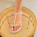 Carregar imagem no visualizador da galeria, Sandália Alexia Chantilly