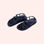 Carregar imagem no visualizador da galeria, Sandália Celina Metalizado