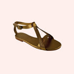Carregar imagem no visualizador da galeria, Sandália Gaya Bronze