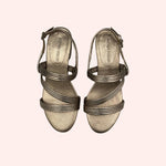 Carregar imagem no visualizador da galeria, Sandália Liz Prata Velha