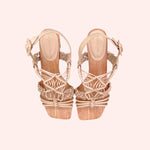 Carregar imagem no visualizador da galeria, Sandália Macramê Areia