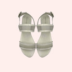 Carregar imagem no visualizador da galeria, Sandália Pillar Off-White