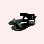 Load image into Gallery viewer, Sandália Lorena Preta