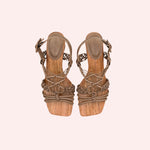 Load image into Gallery viewer, Sandália Macramê Fendi