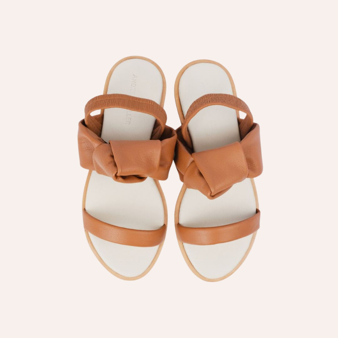 Sandália Sissa Off White Off / Tabasco