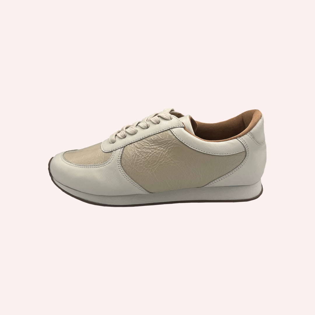 Tênis Siena Off-White e Branco