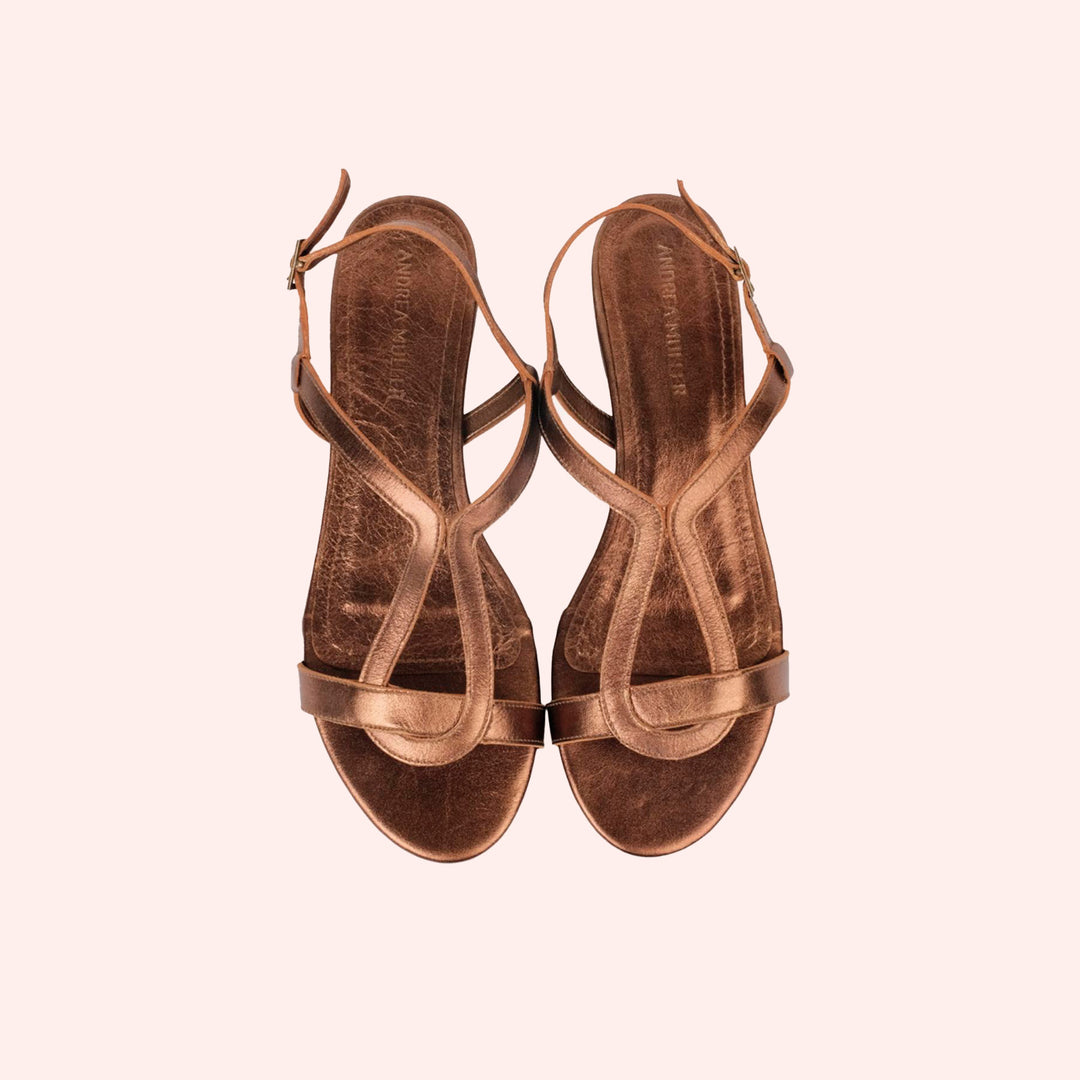 Sandália Gota Bronze