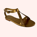 Carregar imagem no visualizador da galeria, Sandália Gaya Bronze
