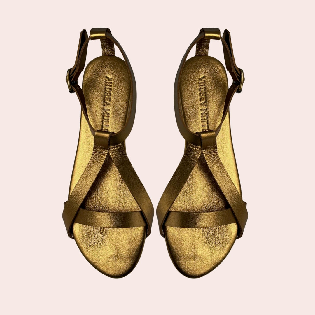 Sandália Gaya Bronze