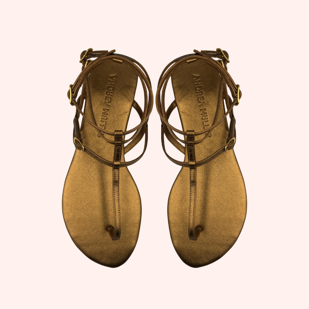 Sandália Luna Ouro Velho