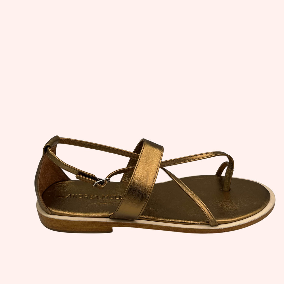 Sandália Paulina Ouro Velho