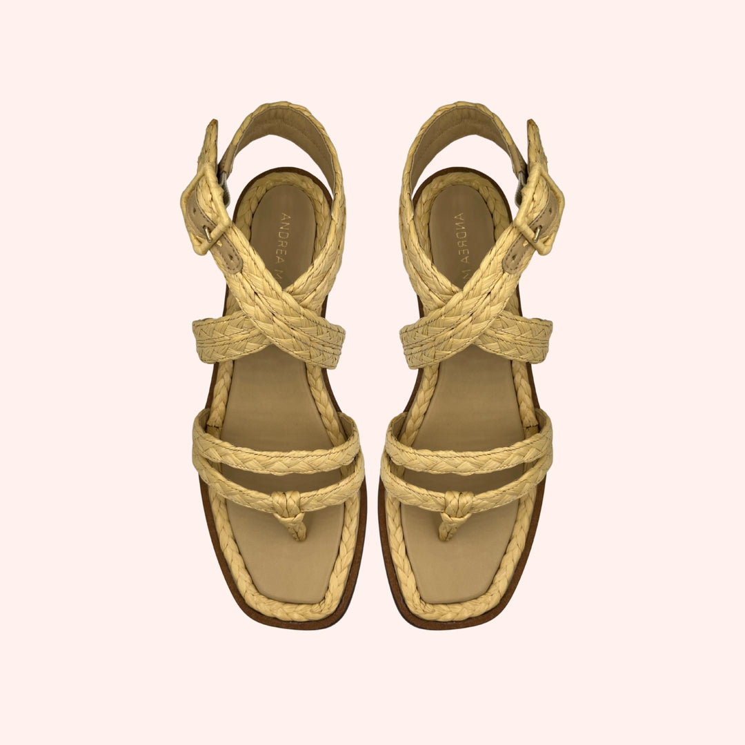 Sandália Sicília  Creme