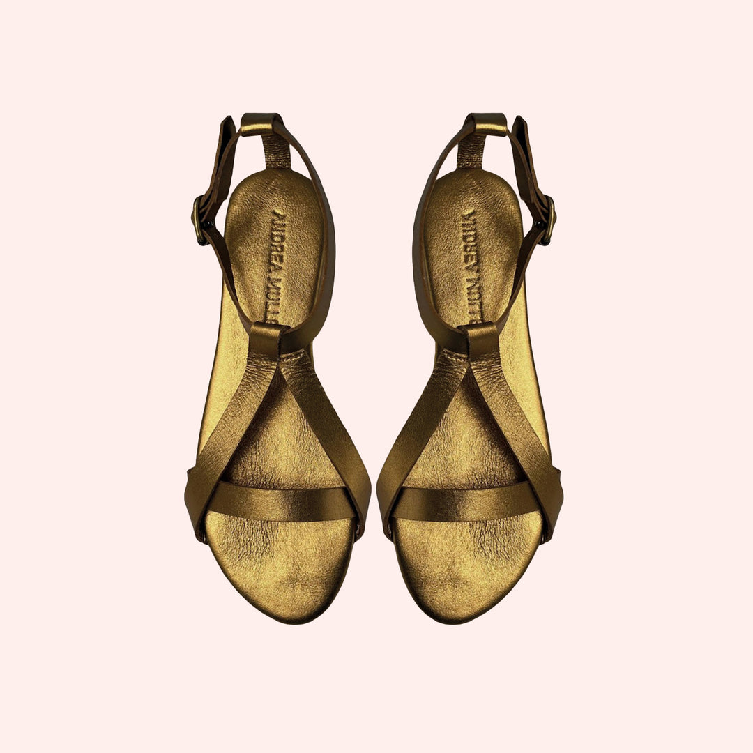 Sandália Gaya Bronze