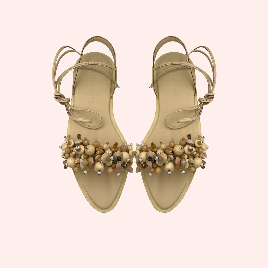 Sandália Laura Creme