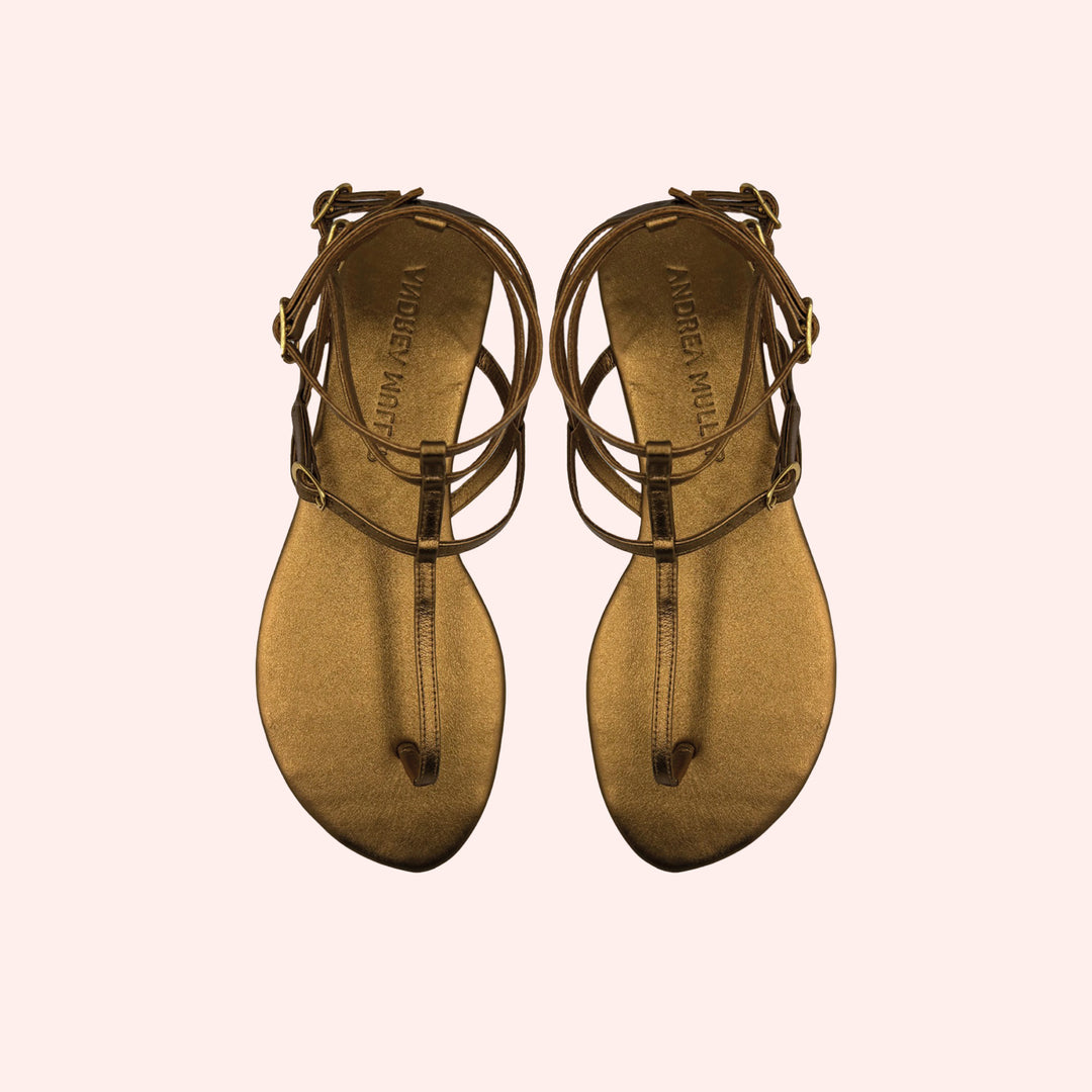 Sandália Luna Ouro Velho
