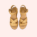 Carregar imagem no visualizador da galeria, Sandália Marbella Creme