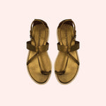 Carregar imagem no visualizador da galeria, Sandália Paulina Ouro Velho