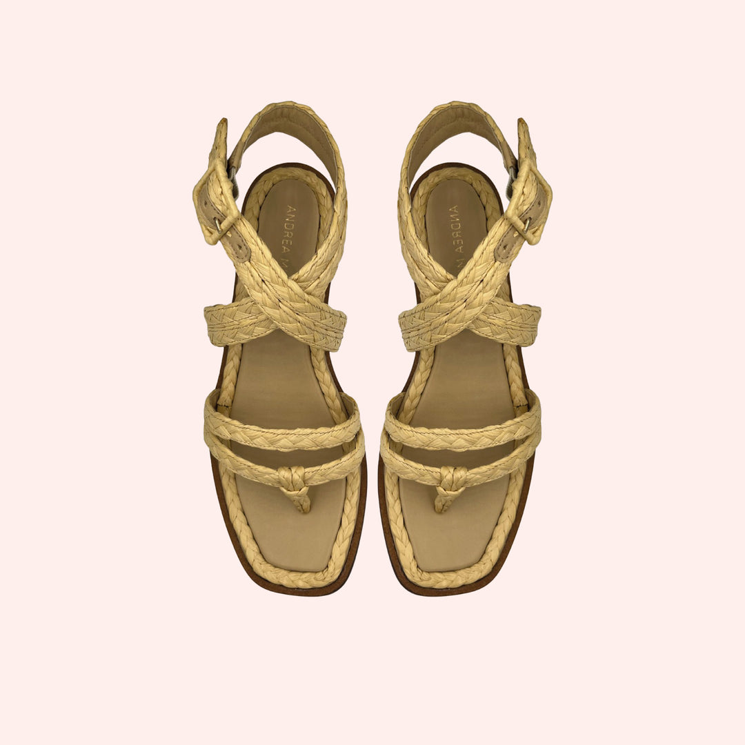 Sandália Sicília  Creme