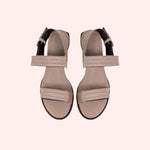 Carregar imagem no visualizador da galeria, Sandália Velcro Nude