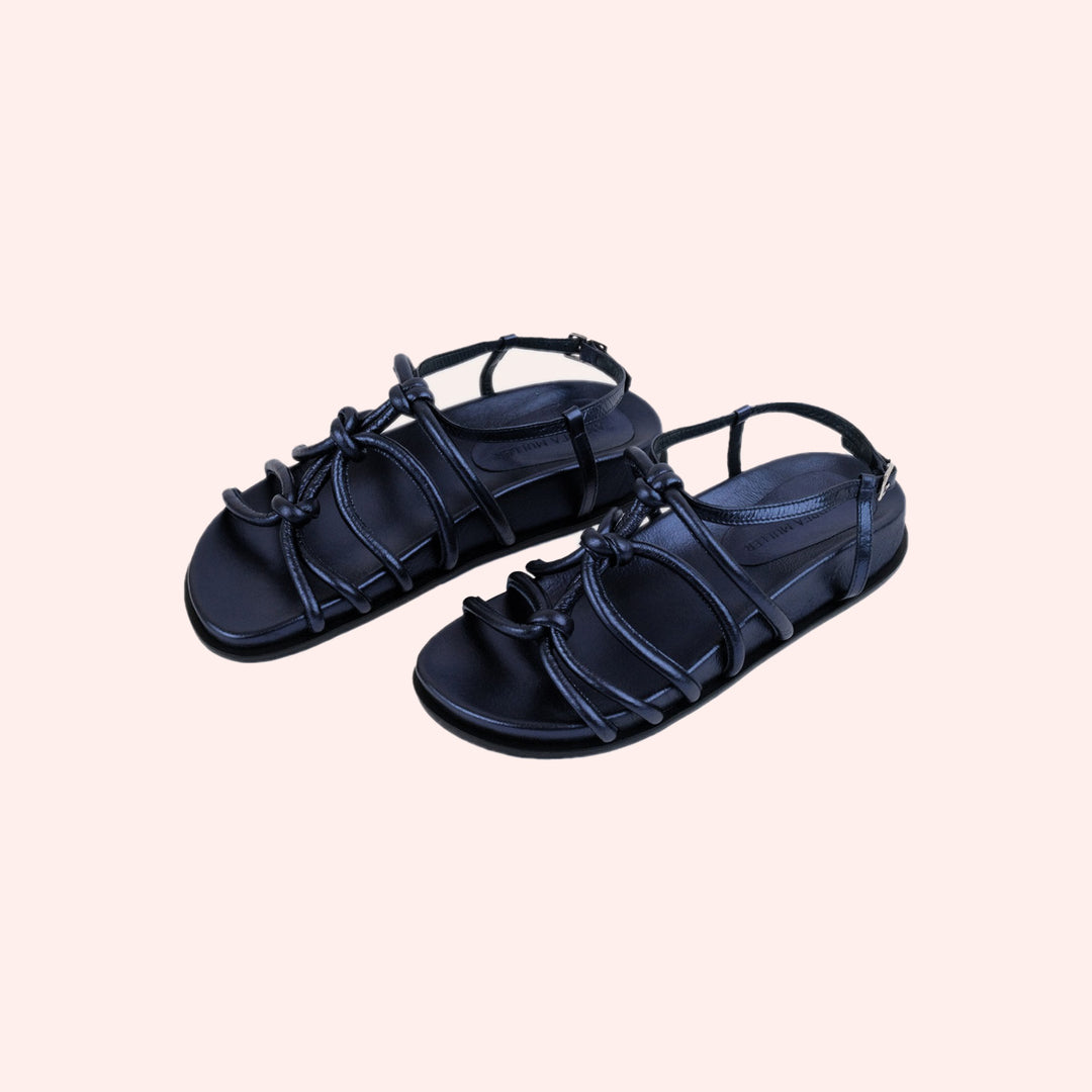 Sandália Celina Metalizado