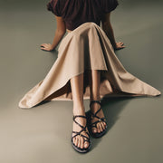 Sandália Cris Café