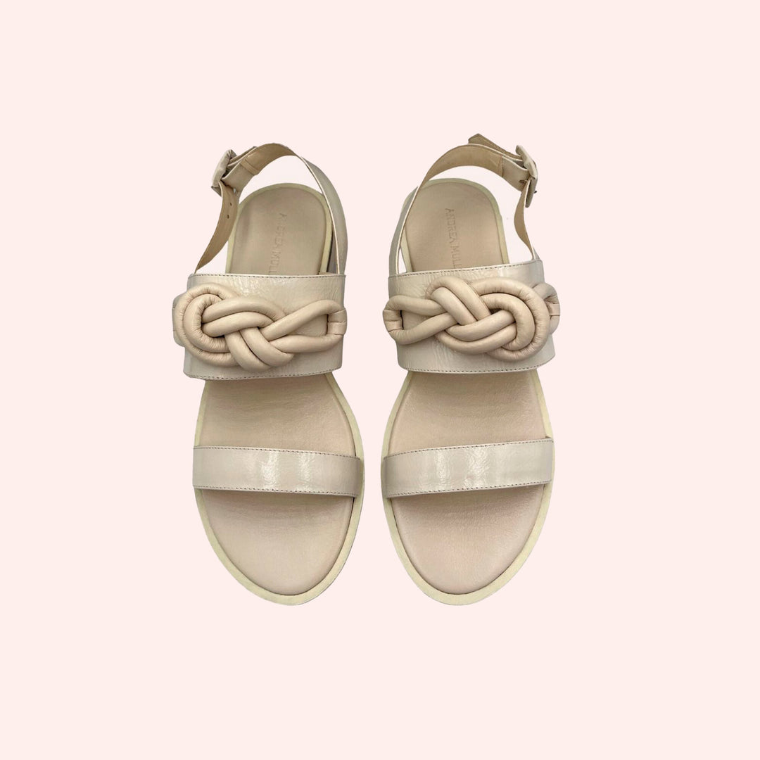 Sandália Helena Crema