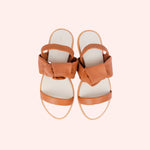 Carregar imagem no visualizador da galeria, Sandália Sissa Off White Off / Tabasco