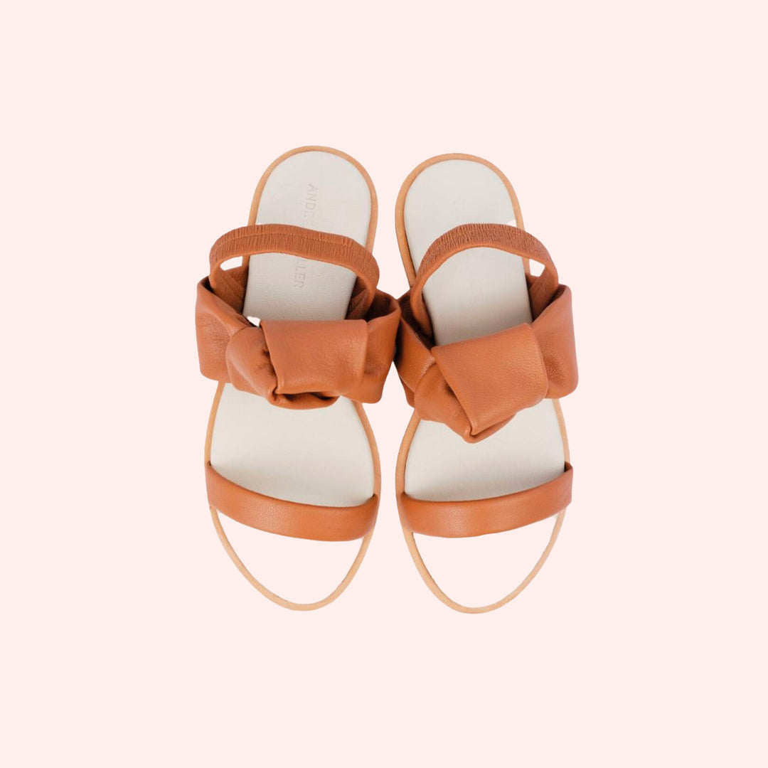 Sandália Sissa Off White Off / Tabasco