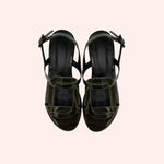 Carregar imagem no visualizador da galeria, Sandália Stella Oliva Escuro