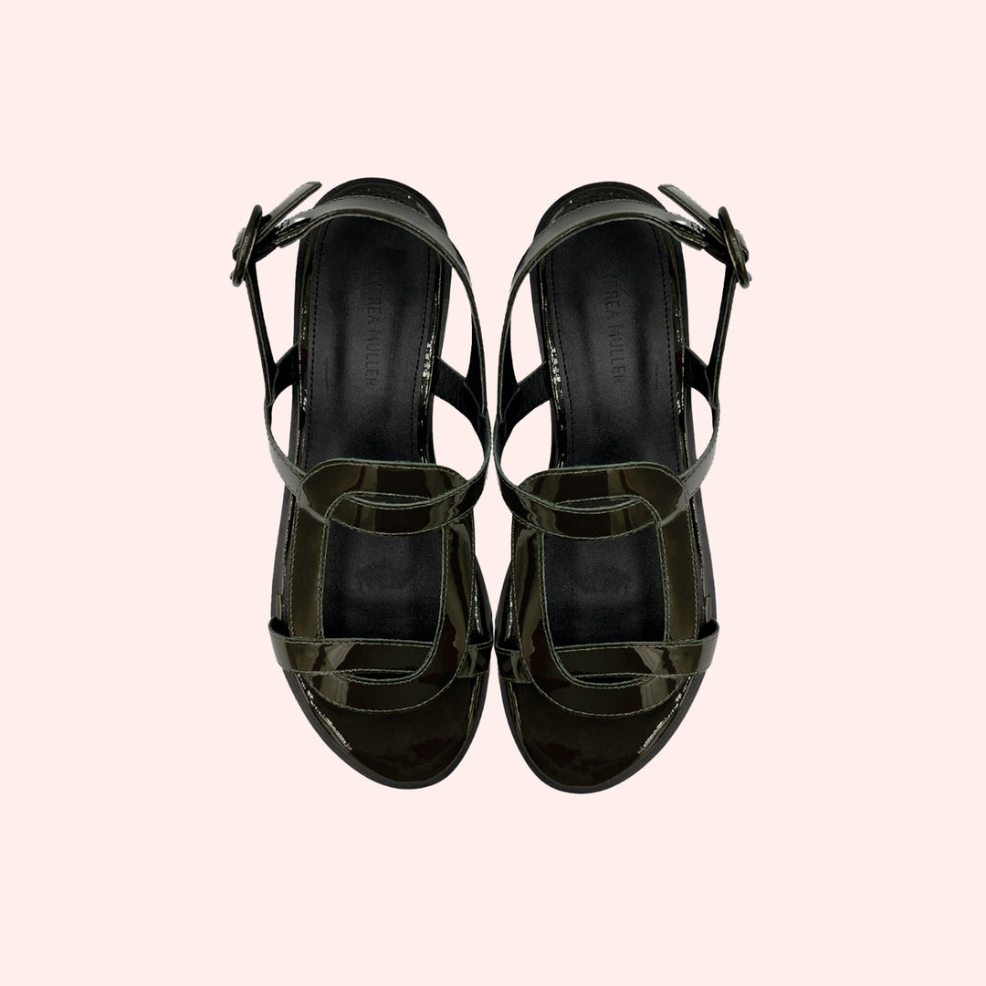 Sandália Stella Oliva Escuro