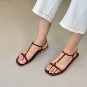 Sandália Greta Vinho