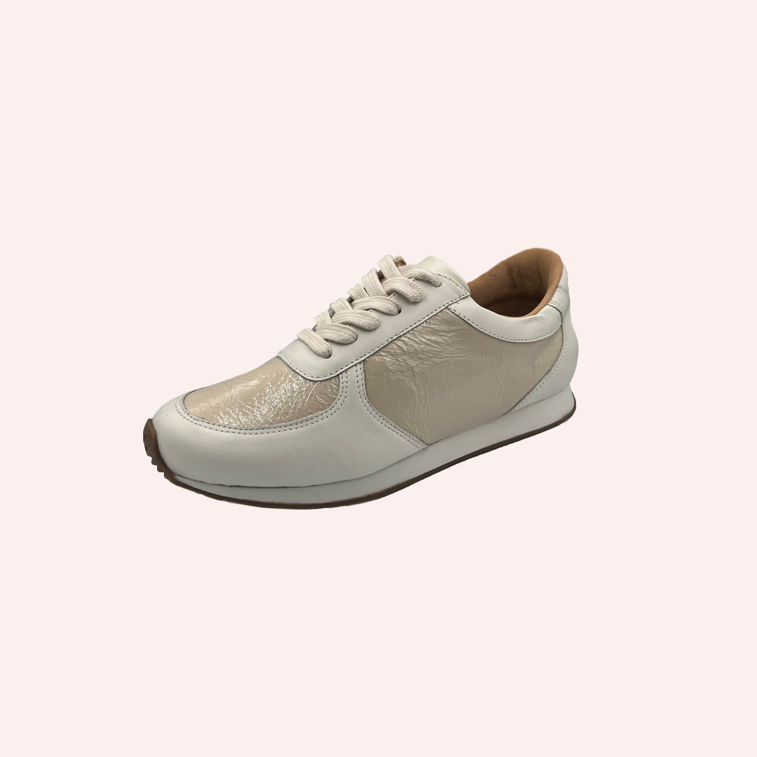 Tênis Siena Off-White e Branco