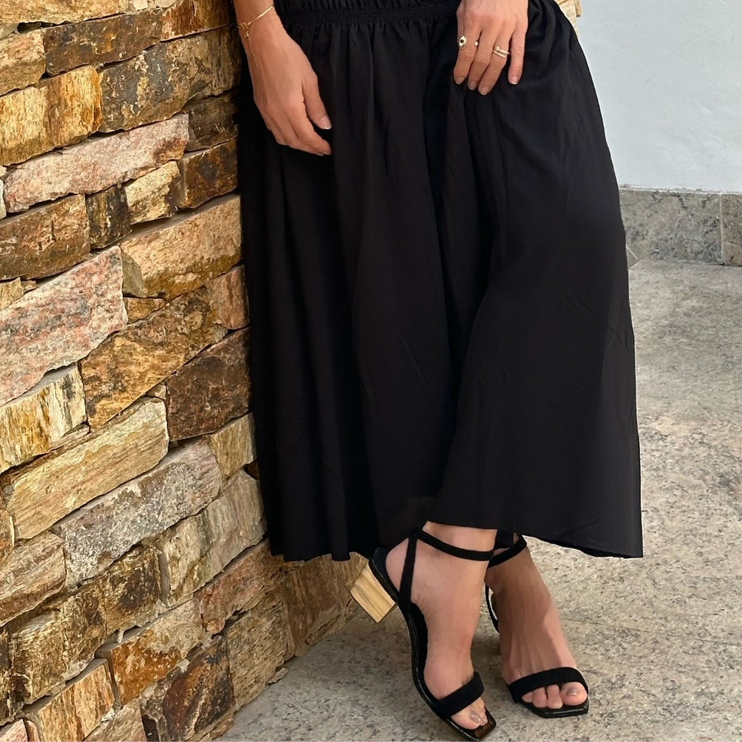 Sandália Leticia Preta