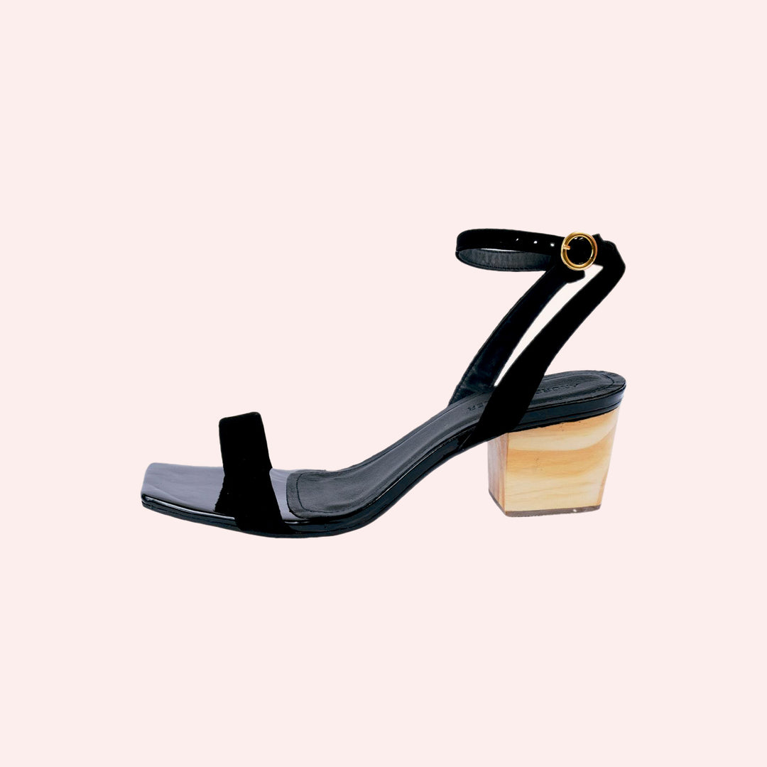 Sandália Leticia Preta