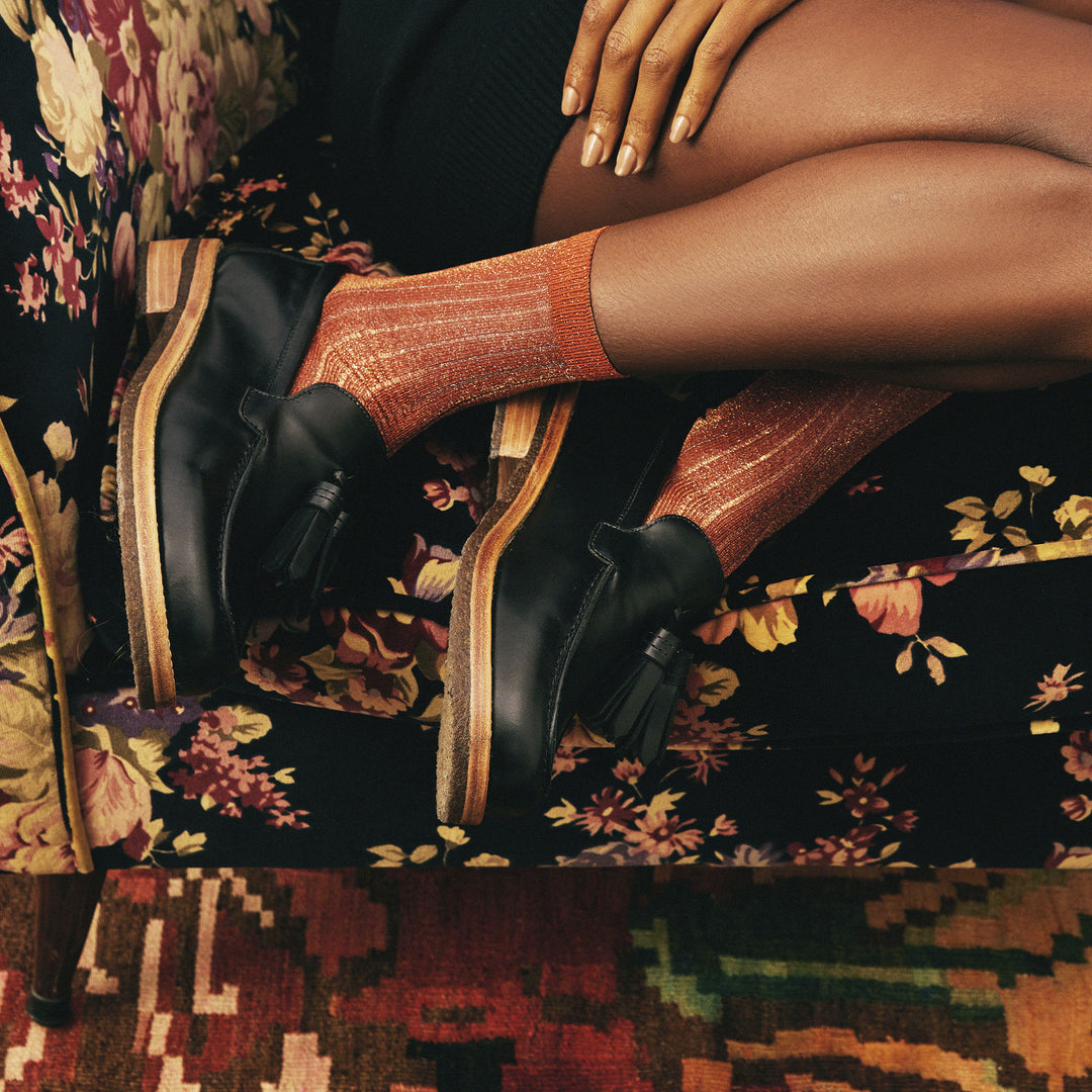 Loafer Com Barbicachos Preto